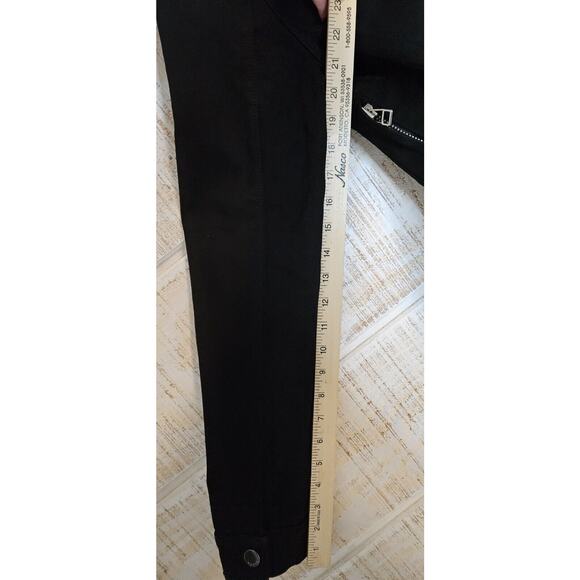 HVMAN MENS MK1‎ DENIM JACKET STRIPE IN BLACK Retail $261 - Picture 12 of 15